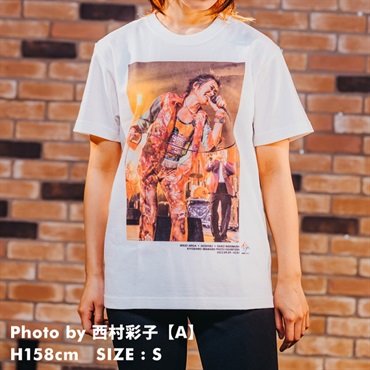 Ikebe Original 忌野清志郎 フォトプリントTシャツ Photo by 西村彩子 A - L【受注受付は終了致しました】 画像1