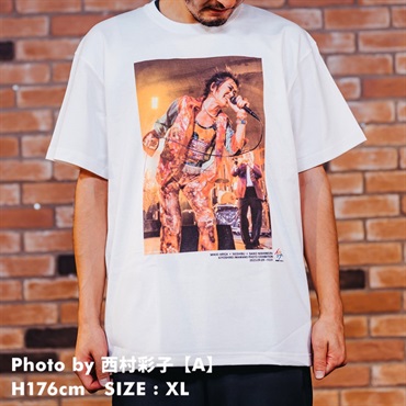 Ikebe Original 忌野清志郎 フォトプリントTシャツ Photo by 西村彩子 A - L【受注受付は終了致しました】 画像3
