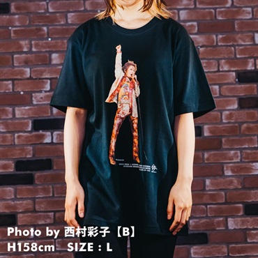 Ikebe Original 忌野清志郎 フォトプリントTシャツ Photo by 西村彩子 B - S【受注受付は終了致しました】 画像3