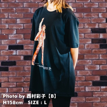 Ikebe Original 忌野清志郎 フォトプリントTシャツ Photo by 西村彩子 B - XL【受注受付は終了致しました】 画像6