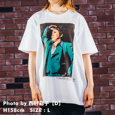 Ikebe Original 忌野清志郎 フォトプリントTシャツ Photo by 西村彩子 D - S【受注受付は終了致しました】 画像3