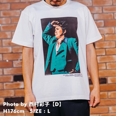 Ikebe Original 忌野清志郎 フォトプリントTシャツ Photo by 西村彩子 D - L【受注受付は終了致しました】 画像1