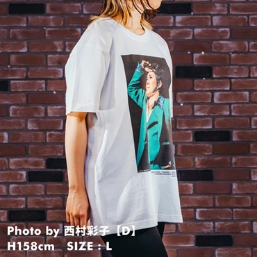 Ikebe Original 忌野清志郎 フォトプリントTシャツ Photo by 西村彩子 D - L【受注受付は終了致しました】 画像6