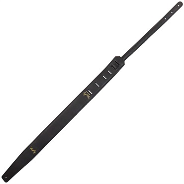 Moody Leather-Suede 2.5inch Standard Tail [Black-Black] 画像2