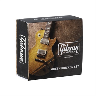 Gibson Greenybucker Set (Double black， Nickel cover， Unpotted， Rhythm pickup reverse polarity， T: 8.7k， R: 8.3k， Alnico 2) [Artist Collection/PUGBDBNC2-SET] 画像3
