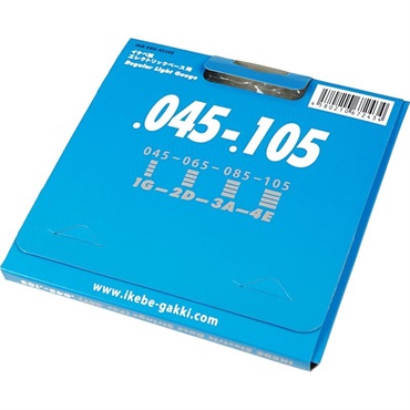 Ikebe Original Electric Bass Strings イケベ弦 エレキベース用 045-105 [Regular Light Gauge/IKB-EBS-45105] ×5セット 画像2