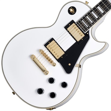 Epiphone Inspired by Gibson Custom Shop Les Paul Custom (Alpine White) 画像2