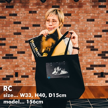 Ikebe Original 忌野清志郎 ﾚｺｰﾄﾞﾊﾞｯｸﾞ RC Photo by 有賀幹夫 画像1