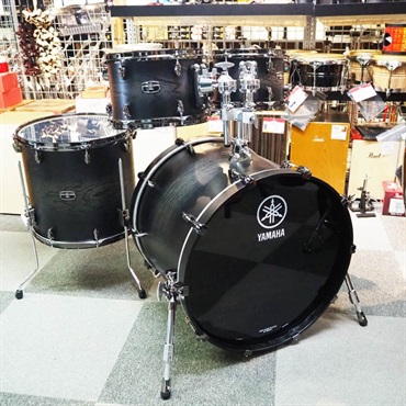 YAMAHA LIVE CUSTOM HYBRID OAK 4pc Drum Set [LHB2218 + LHP6F3 (BD22，FT16，TT12＆10) / UZU チャコールサンバースト] 画像1
