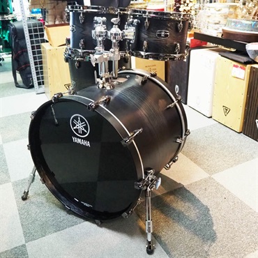 YAMAHA LIVE CUSTOM HYBRID OAK 4pc Drum Set [LHB2218 + LHP6F3 (BD22，FT16，TT12＆10) / UZU チャコールサンバースト] 画像2