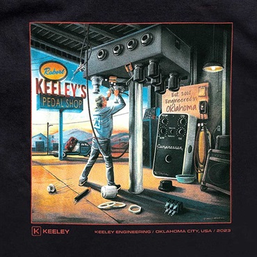 keeley Pedal Shop T-Shirt(XL) 画像1