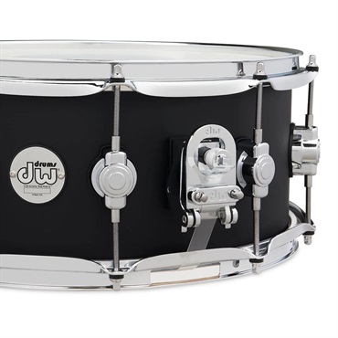dw DDLM0614SSBL [Design Series Maple Snare， 14''×6'' / Black Satin] 画像2