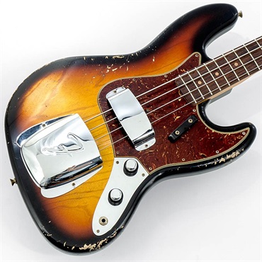 Fender Custom Shop 2024 Custom Collection Time Machine 1961 Jazz Bass Heavy Relic (Super Faded/Aged Bleached 3 Color Sunburst) 【夏先取り大特価セール】 画像7