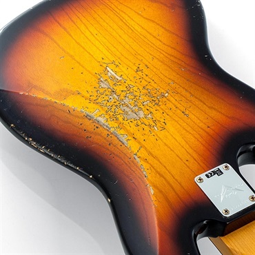 Fender Custom Shop 2024 Custom Collection Time Machine 1961 Jazz Bass Heavy Relic (Super Faded/Aged Bleached 3 Color Sunburst) 【夏先取り大特価セール】 画像10