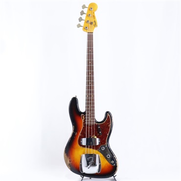 Fender Custom Shop 2024 Custom Collection Time Machine 1961 Jazz Bass Heavy Relic (Super Faded/Aged Bleached 3 Color Sunburst)【夏先取り大特価セール】 画像1