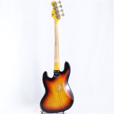 Fender Custom Shop 2024 Custom Collection Time Machine 1961 Jazz Bass Heavy Relic (Super Faded/Aged Bleached 3 Color Sunburst)【夏先取り大特価セール】 画像5