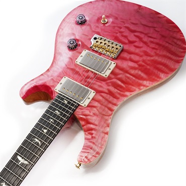 P.R.S. Wood Library Custom 24 Quilt Maple McCarty Thickness Bonni Pink (Natural Back)- Stained Neck #0380461 画像5
