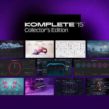 Native Instruments Komplete 15 Collectors Edition (ネイティブインストルメンツ)(コンプリート)(オンライン納品)(2時間以内に納品) 画像1