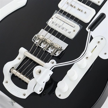 Fender USA Limited Edition Jack White Triplecaster Telecaster (Black/Maple) 画像5