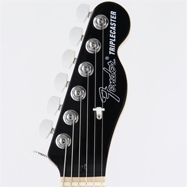 Fender USA Limited Edition Jack White Triplecaster Telecaster (Black/Maple) 画像8