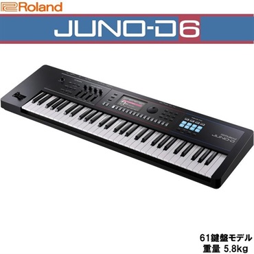 Roland JUNO-D6 SYNTHESIZER シンセサイザー(オリジナルキャリングケースプレゼント) ローランド ※配送事項要ご確認 画像2