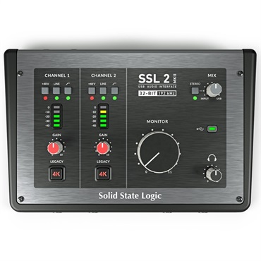 SSL(Solid State Logic) SSL2MKII(SSL2MK2)(2in/2out USB 2.0 Type C)(オーディオインターフェイス)(エスエスエル)(DTM) 画像1