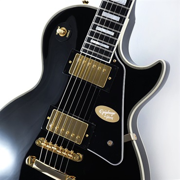 Epiphone Inspired by Gibson Custom Shop Les Paul Custom (Ebony) 画像3
