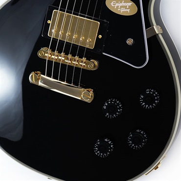 Epiphone Inspired by Gibson Custom Shop Les Paul Custom (Ebony) 画像4