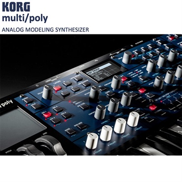 KORG multi/poly(マルチ・ポリ) コルグ ANALOG MODELING SYNTHESIZER 画像9