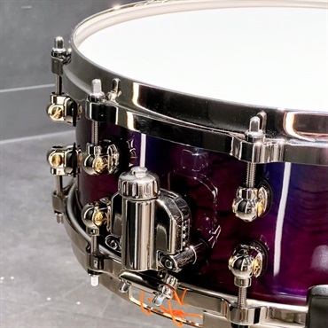 Pearl 【値下げしました！】 RF1C1450S/N #T01 [Reference One 14×5 Snare Drum -Limited Color/Sapphire Fade over Bubinga]【Pearlファクトリーツアー2024オーダー品】 画像2