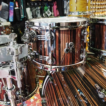 SONOR 【創業50周年大決算SALE】値下げしました！SQ2 System Beech Heavy 5pc Drum Kit -Ebony High Gloss- [BD22，TT10，TT12，FT14，FT16] 画像5