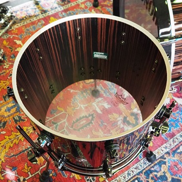 SONOR 【創業50周年大決算SALE】値下げしました！SQ2 System Beech Heavy 5pc Drum Kit -Ebony High Gloss- [BD22，TT10，TT12，FT14，FT16] 画像10