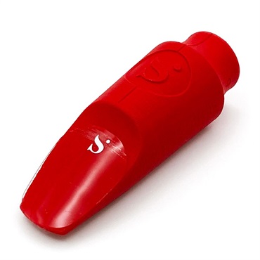 Syos 「オープニング：6」ソプラノサックス用マウスピース サイオス Spark(スパーク) Red&White 画像1