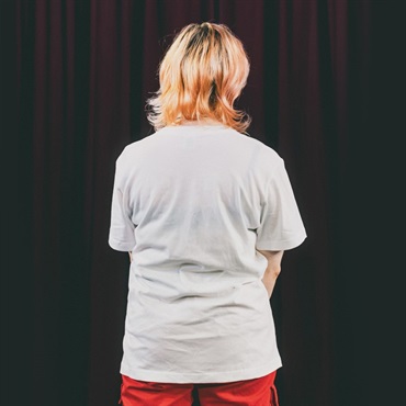 Ikebe Original Mick & Keith Photo by Mikio Ariga Tokyo Japan 1990 S/S Tee White-M 画像2