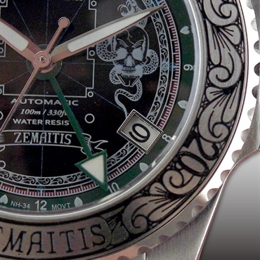 ZEMAITIS 【夏先取り大特価セール】ZEMAITIS Watch [ZWDF24SS/スカル＆スネーク・デザイン] 画像3