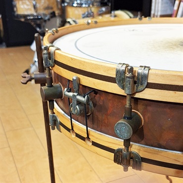 A&F Drum Co USED 中古 Gun Shot Snare[Raw Brass Shell 18×4] 画像4