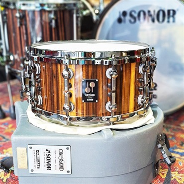 SONOR USED 中古 OOAK15-1407SDWD BC [2015：One of A Kind Snare Drum　14×7 - Black Chacate] 【全世界80台限定モデル】 画像1
