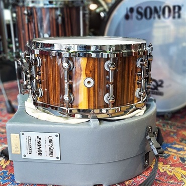 SONOR USED 中古 OOAK15-1407SDWD BC [2015：One of A Kind Snare Drum　14×7 - Black Chacate] 【全世界80台限定モデル】 画像2