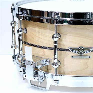TAMA TLCM1465SI-OCM [STAR Reserve Snare Drum / Solid Curly Maple 14''×6.5'' 全面当たり仕様]【イケベ楽器店創業50周年記念モデル】 画像3