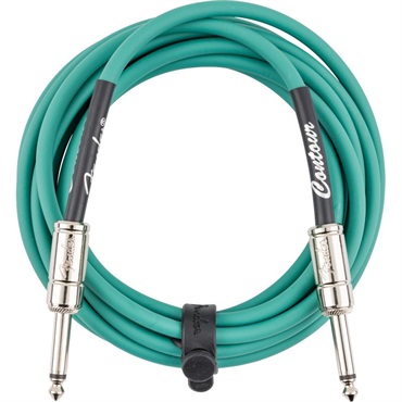 Fender USA 【夏のボーナスセール】 CONTOUR SERIES INSTRUMENT CABLE (10feet/SHERWOOD GREEN)(#0990571146) 画像1