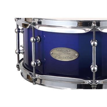 CANOPUS SM-1455 SP-NF [Session Superior Snare Drum 14''×5.5'' - Navy Fade LQ] 画像1
