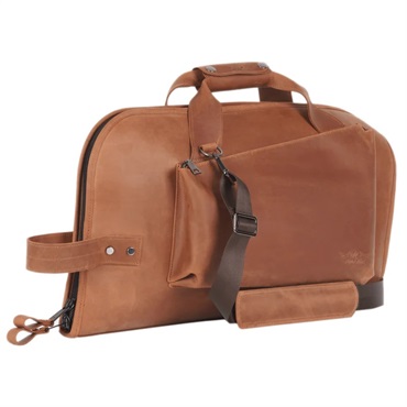 MG Leather Work シングル フリューゲルホルン用ソフトケース CrazyHorse LightBrown (ライトブラウン) 画像2