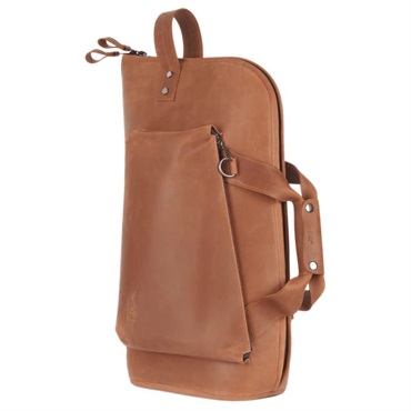 MG Leather Work シングル フリューゲルホルン用ソフトケース CrazyHorse LightBrown (ライトブラウン) 画像5