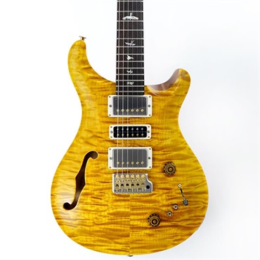 P.R.S. 【Paul Reed Smith氏サインイン入りバックプレート付属！】 Ikebe 50th Anniversary Wood Library Special Semi-Hollow (Honey Gold) SN.0401646 画像10
