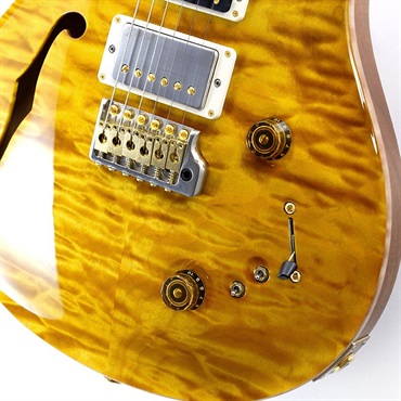 P.R.S. 【Paul Reed Smith氏サインイン入りバックプレート付属！】 Ikebe 50th Anniversary Wood Library Special Semi-Hollow (Honey Gold) SN.0401654 画像4