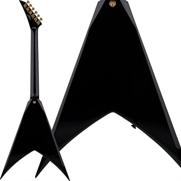 Jackson X Series Signature Scott Ian King V KVXT (Gloss Black/Laurel) 画像1
