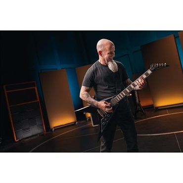 Jackson X Series Signature Scott Ian King V KVXT (Gloss Black/Laurel) 画像6