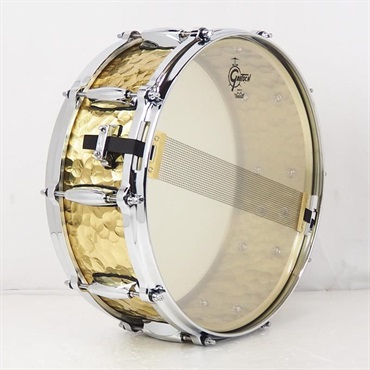 GRETSCH S1-0514-BRH [Full Range Snare Drum / Hammered Brass 14×5]【店頭展示特価品】 画像4