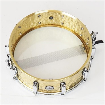 GRETSCH S1-0514-BRH [Full Range Snare Drum / Hammered Brass 14×5]【店頭展示特価品】 画像8