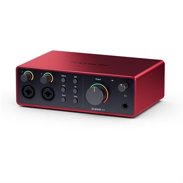 Focusrite 【予約商品・5月23日入荷予定】Scarlett 4i4 gen4 + OYAIDE製高品質USBケーブルセット(Type C to C 1.0m)(4in4out・USB-C オーディオインターフェイス)(フォーカスライト)(オヤイデ)【Cubase LE付属】 画像2